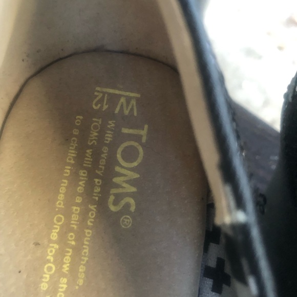 TOMS Women's Black Electra Espadrille Wedge Heel Open Toe Brown Size W12 - Picture 10 of 11